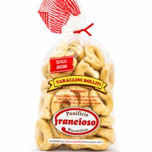 TARALLINI BOLLITI gr 250 senza aromi